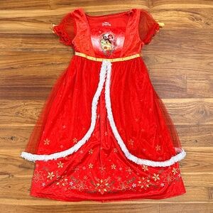 Kids Disney Princess Holiday Nightgown Size 4T